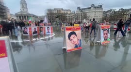'Fallen for the freedom': Photos of Iranians killed in anti-government protests displayed in London