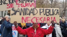 New protests in Madrid, Spain, over deterioration of city's public health system