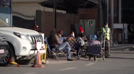 Nepal plane crash: Passengers' relatives wait at Kathmandu Airport for updates