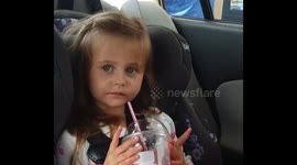 Little girl talks about boys being disgusting with girls.