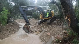Cleanup after Santa Barbara flooding