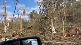 US: Storms, Tornado Leave Trail Of Damage In Georgia 4