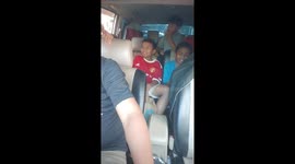 Transported 8 nephews with 2 adults to go play together