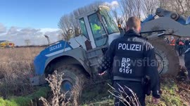 Process of coal mining started in Lützerath, Germany