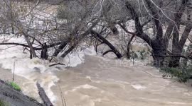 US: Reservoirs Rise In Santa Clara County, California As Rain Continues