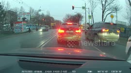 Sideswipe: Oncoming Car Loses Control and Causes Collision