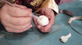 Year Of The Rabbit Dough Figurines Made In Zhangjiakou, China