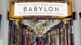 London's Burlington Arcade celebrates upcoming release of Babylon with immersive installation