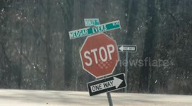 Busted watermain leak in Jackson, Mississippi continues to spray without officials reacting