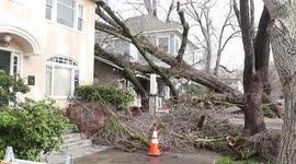Homes Devastated After Storms Wreak Havoc In Sacramento, CA, US