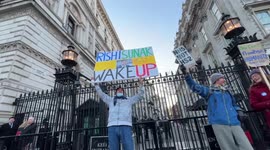 Nurses protest outside the University College hospital, claps don’t pay the bills, now March to parliament square and protests in front of downing street