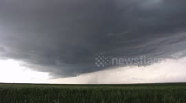 Cloudy Skies Stock Footage