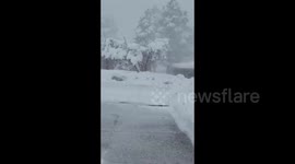 US: Record-Breaking Snowstorm Pummels Northern Arizona 3