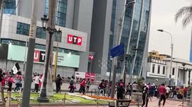 Peru: Tear Gas Fired At Anti-Boluarte Protesters In Lima’s Miraflores District