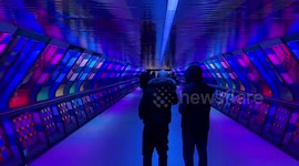 Canary Wharf illuminated as Winter Lights festival returns