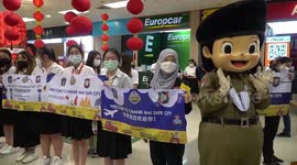 First flights from China arrive in Chiang Mai, northern Thailand
