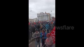 France: Thousands Join National Strike Against Macron’s Pension Reform 3