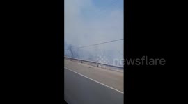 Chile: Forest Fire Erupts In Cuesta Zapata, Curacaví