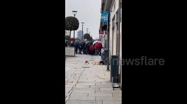Rennes store broken into by protesters during nationwide strike over pension reform