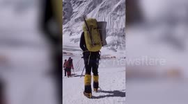 Climber Shares Heart-Stopping Footage Of Adventures On Mount Everest