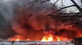 Hundreds evacuated as fire breaks out in Seoul