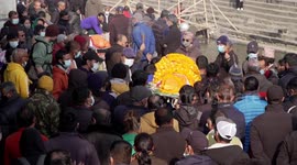Mass funeral held in Kathmandu for victims of Pokhara plane crash