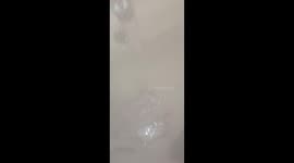 Clogged bathtub not overflowing while water is constantly running! #neverrunnethover