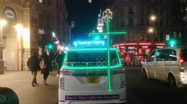 Hallelujah! London taxi turns into mobile 'Kingdom of God'