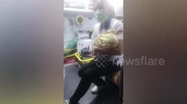 Abandoned baby boy dumped in rubbish bin rescued in Thailand
