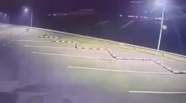 Endangered wild tiger sparks panic after being seen strolling around car park in Thailand