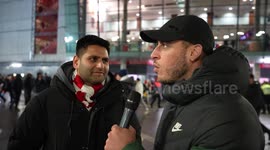 We asked Arsenal fans after the match against Manchester United at the Emirates Stadium if they think Arsenal are the best team in the world