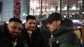 We asked Arsenal fans after the match against Manchester United at the Emirates Stadium if they rather have Martin Odegaard or Bruno Fernandes in their team