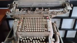 Vintage telex machine