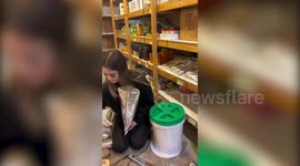 Meet the prepper ready for any disaster who can survive on her stored food for FIVE YEARS
