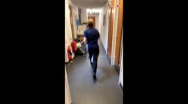 Woman pranks friend by telling her that some 'coppers' were asking for her *She was SCARED!*
