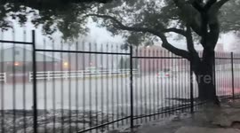 Heavy flooding slams streets in Houston, Texas