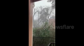 US: Storm System Brings Tornado Damage And Flooding Across Greater Houston Area 2