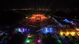 Fireworks Celebrate Lunar New Year In Suizhou, China