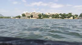 Video was taken during a boat ride on Lake pichola Udaipur Rajasthan during my visit in Sep 2019