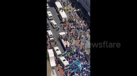 Protests break out in Cape Town, South Africa, over energy crisis