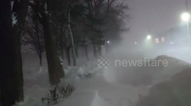 Severe cold wave batters Japan bringing sub-zero temperatures and snow