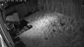 Strange Infra Red Alien Lights Floating Around UK Garden During Night