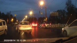 Accident: Traffic Violation By Driver Causes Crash