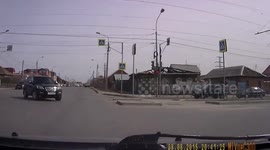 Brutal Accident: Lifan Car Head-On Collision With a Mazda Axela