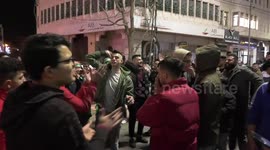 Palestinians chant in West Bank city of Hebron after synagogue shooting