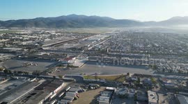 Huge blaze breaks out at factory in Tijuana, Mexico