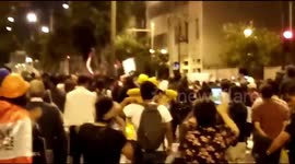 One man dies during clashes with police in Peru as protesters demand resignation of President Dina Boluarte