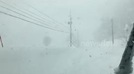 Japan: cold snap continues to bring heavy snow to northern parts of country