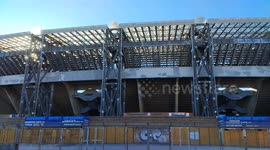 Diego Armando Maradona stadium, Naples - Rome, Italian championship SerieA. Napoli are currently first in the standings.
