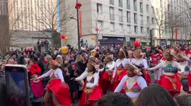 Chinese Lunar New Year Parade Paris 2023 Carnival
